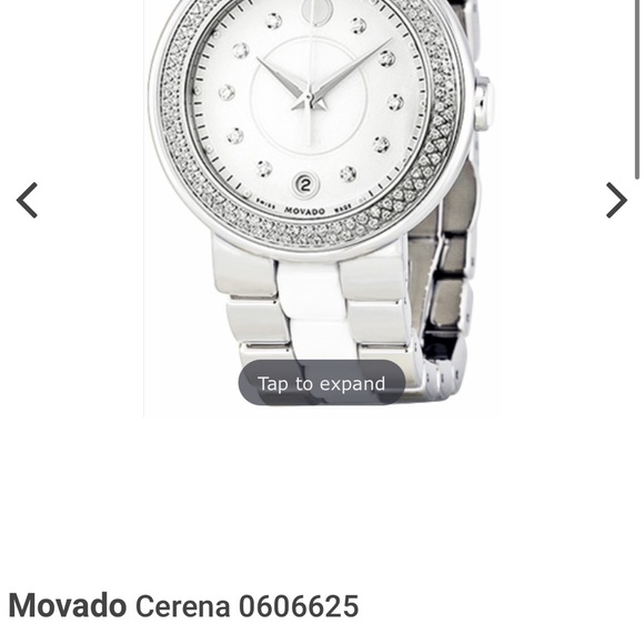 Movado Women's diamond Watch , great condition ,authentic - Picture 7 of 7